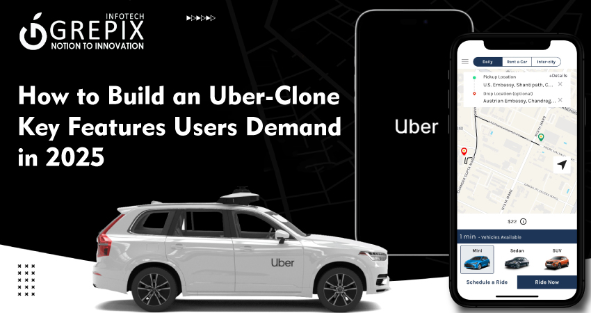 How to Build an Uber-Clone Key Features Users Demand in 2025