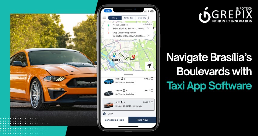 Navigate Brasília's Boulevards with Taxi App Software