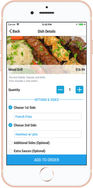 GloriaFood clone app