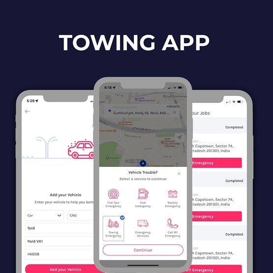 towing app