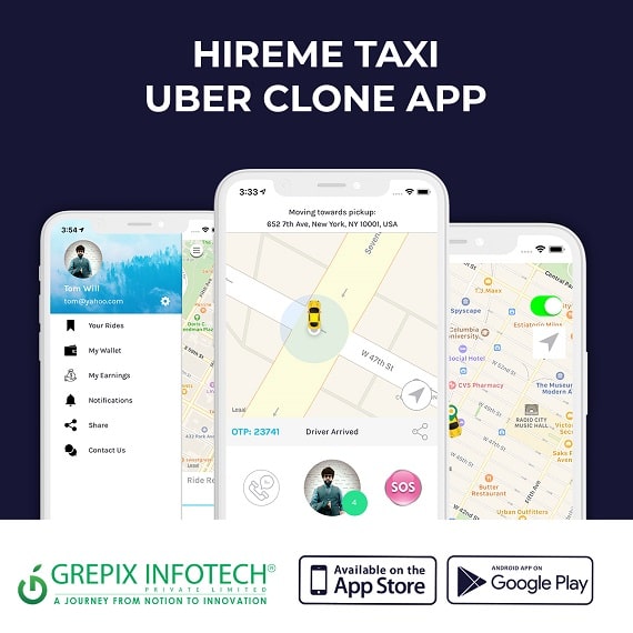 uber clone app